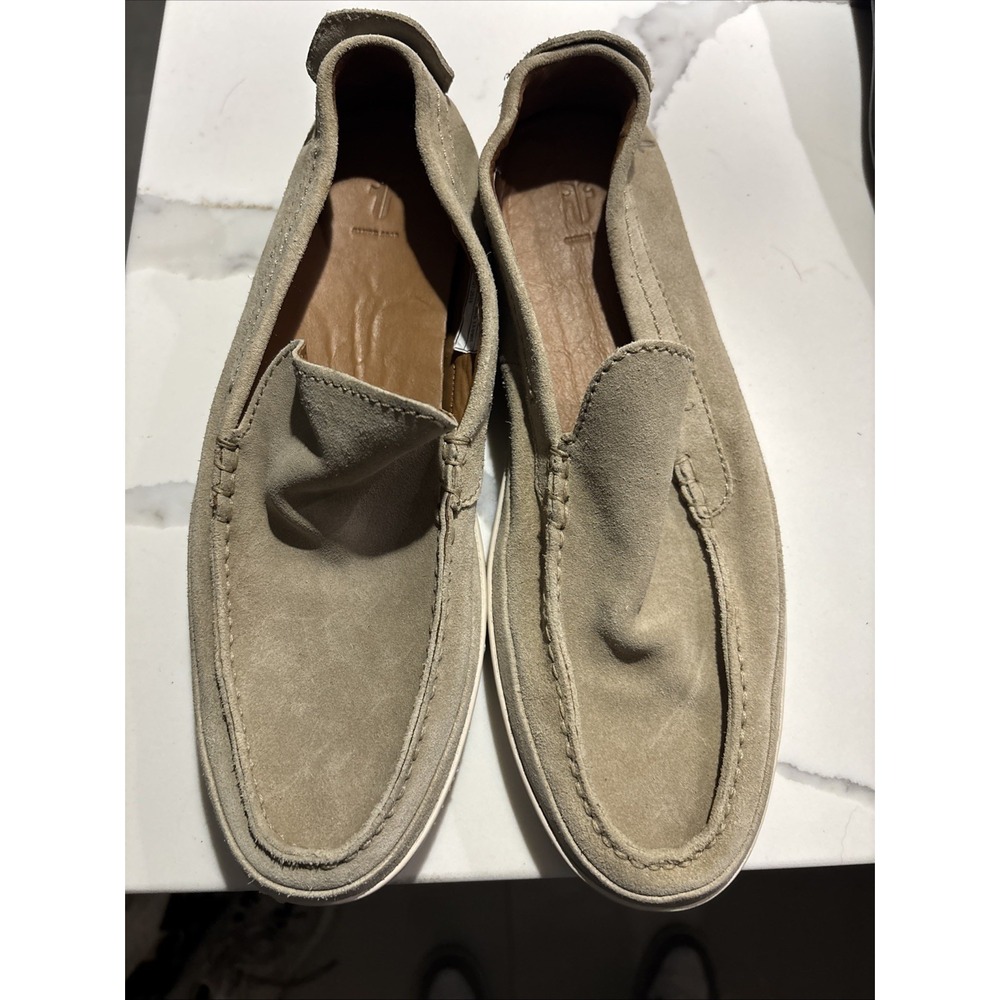 frye loafers men size 9 suede